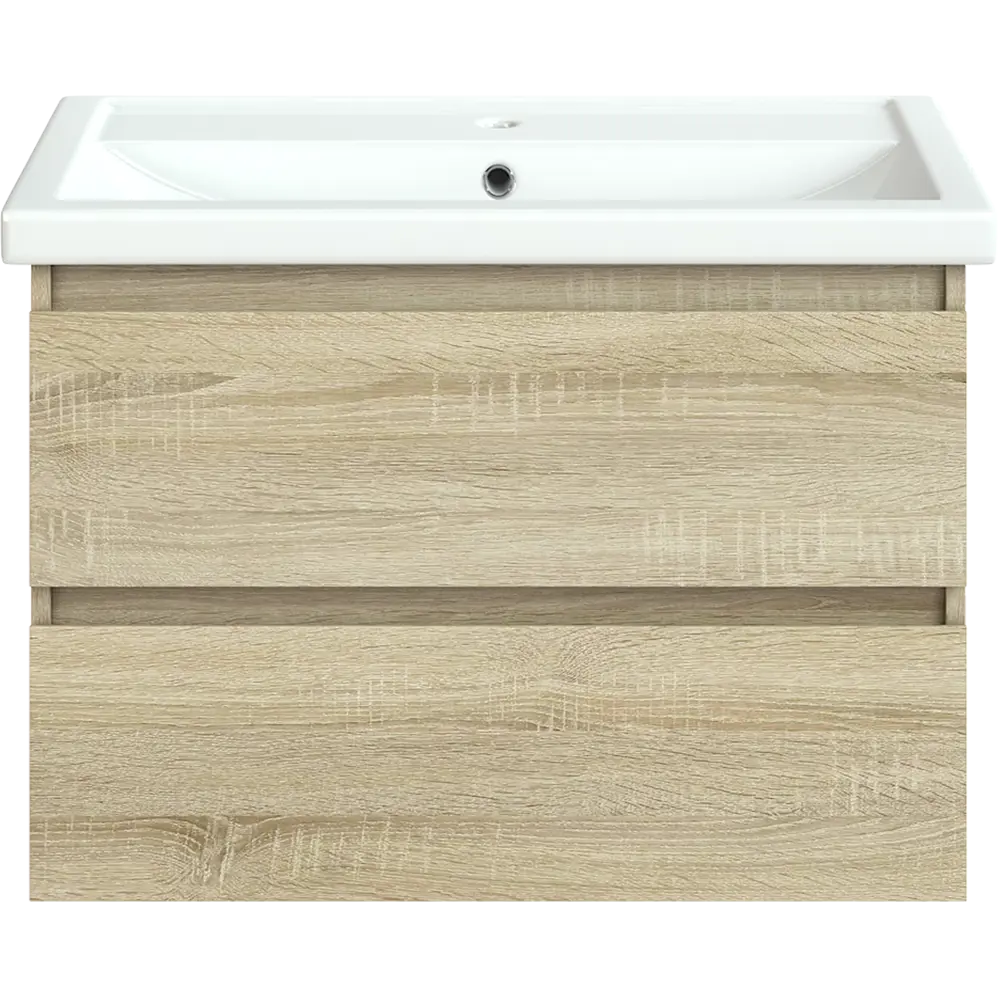 Тумба под раковину подвесная Matteo 50 см цвет дуб сонома VIGO STLM-2047335