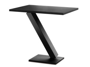 Квадратный металлический журнальный столик для гостиной