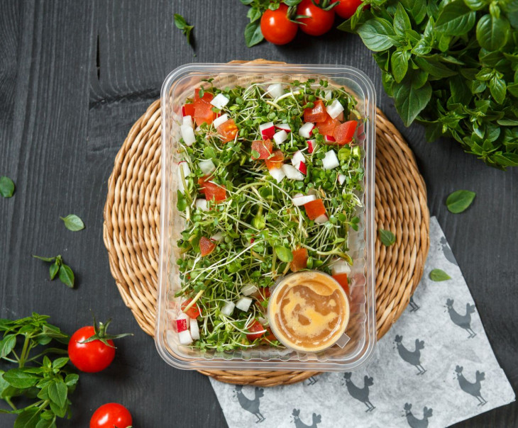 9742 Микс из микрозелени "Итальянский" Вкусляндия  - Вид №1