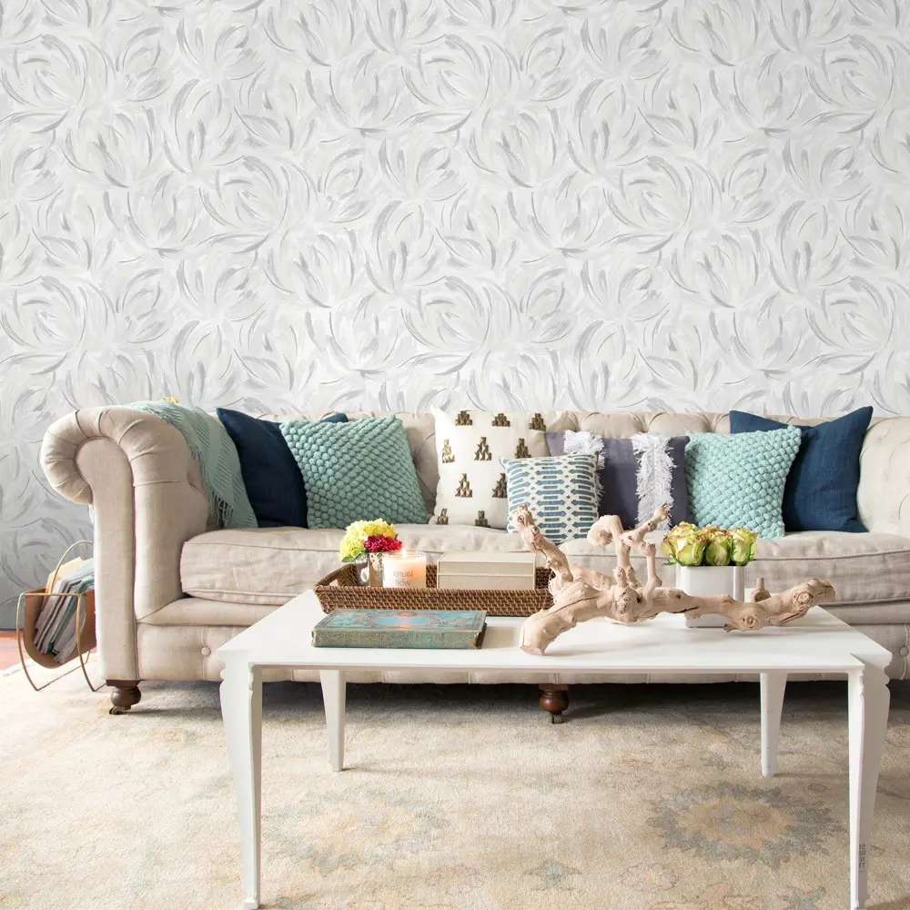 Обои флизелиновые IMPRESSIO серый 1.06х10 м 168500-20 Santreyd STLM-2133118 - Вид №2