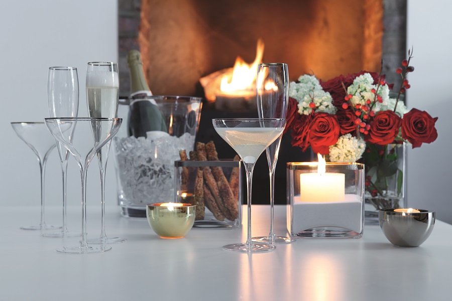 Ведерко для льда 24,5 см с отделкой платина savoy LSA INTERNATIONAL SAVOY 00-3863247 Прозрачный - Вид №3