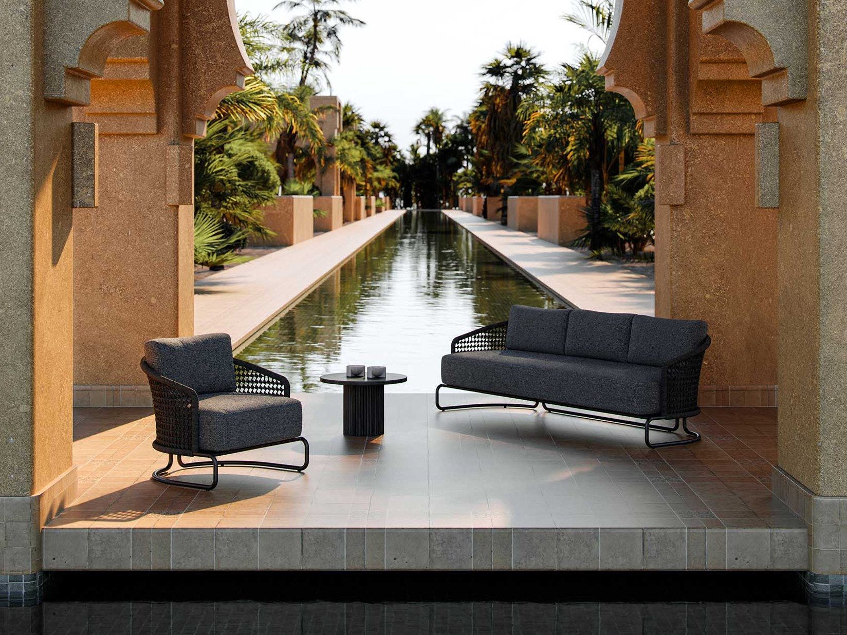 Садовое кресло с подлокотниками SNOC Pigalle ARCH-00147398 - Вид №4