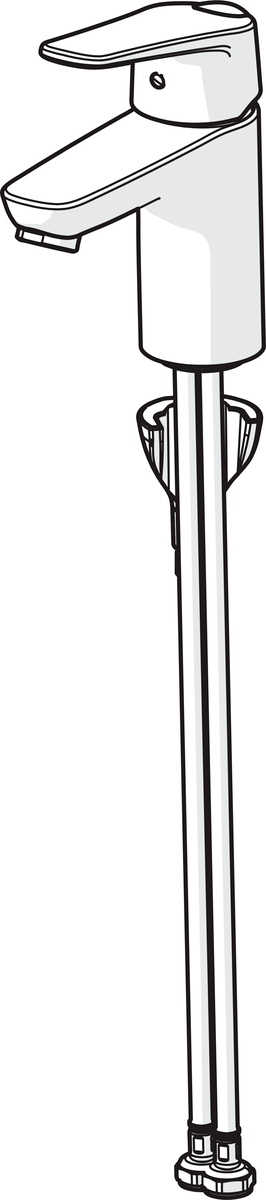 Oras 1810FG Смеситель для умывальника 1810FG Vega Хром  - Вид №2