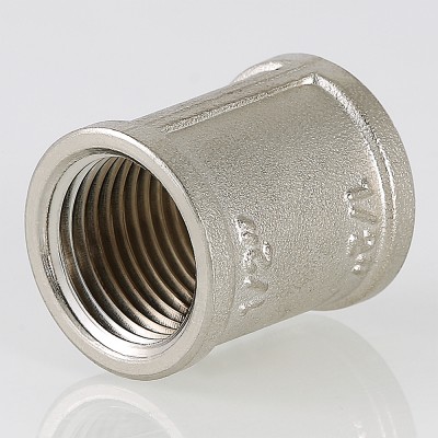 VTr.270.N.0005 Фитинг резьбовой – муфта соединительная Valtec 3/4"  - Вид №12
