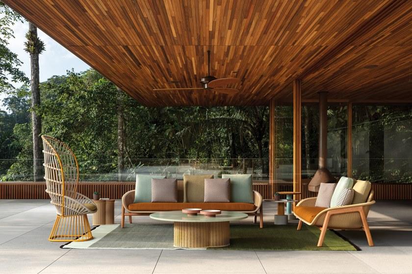 Kettal Круглый журнальный столик Vimini 15772 - Вид №3