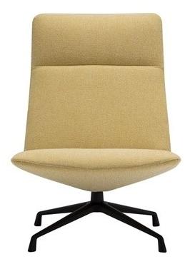 Andreu World Кресло поворотное с высокой спинкой Capri lounge Bu1692 - Вид №2