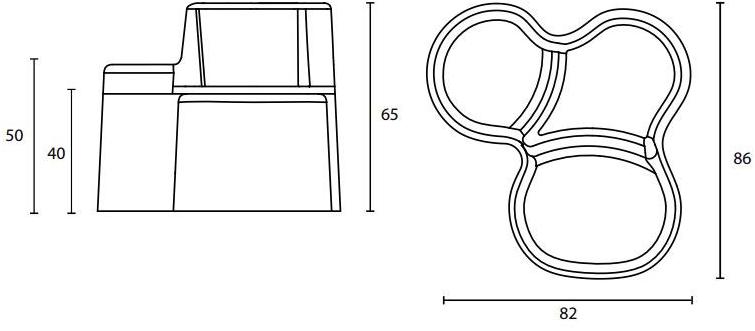 Inday Садовый пуф из полиуретана Island sun-id-1467337 - Вид №4