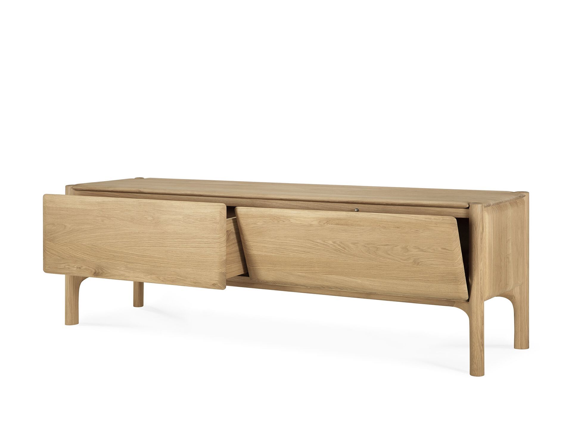 Дубовый шкаф для телевизора Ethnicraft Bok ARCH-00076086 - Вид №2