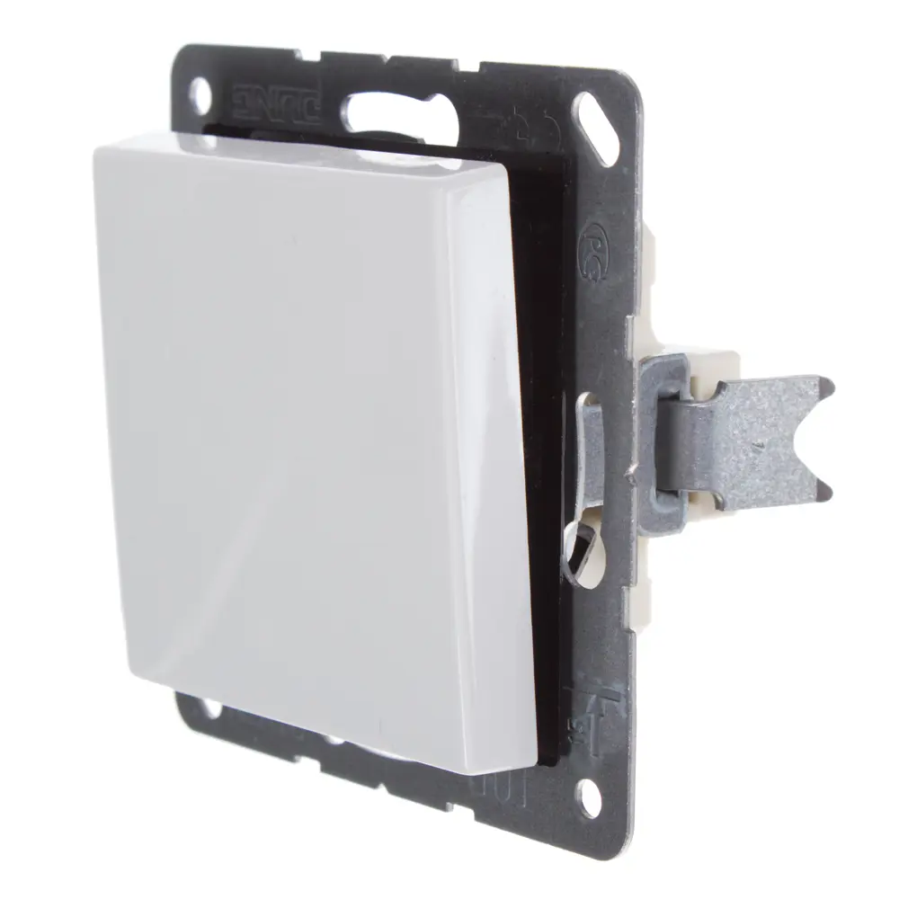 Выключатель Jung EcoProfi 1 клавиша цвет белый STLM-2059045