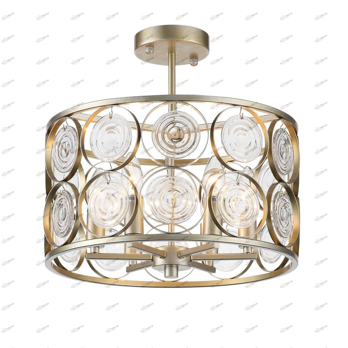 Потолочный светильник ST Luce Seranda SL1105.202.06 ST LUCE SERANDA 00-3890678 Золото 