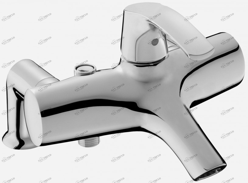 E71681-CP Смеситель для ванны/душа, устанавливаемый на деку Jacobdelafon SYMBOL Santreyd