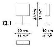 Maxalto Настольная лампа с тканевым абажуром Leukon sun-id-1378535 - Вид №2