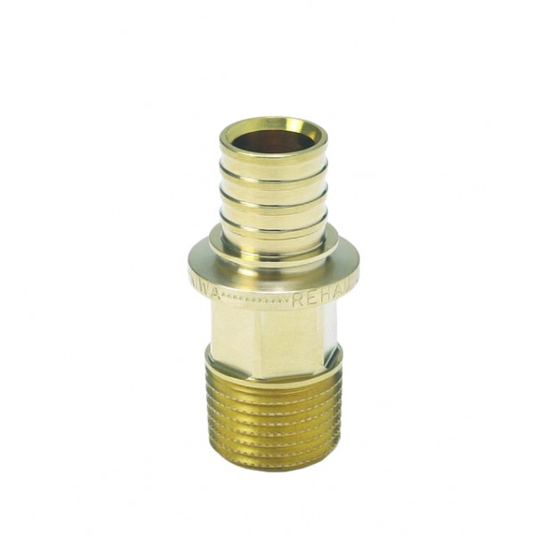 Муфта надвижная Н бронзовая Rehau 20х3/4" 366053