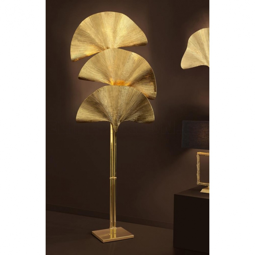 Напольная лампа Las Palmas от Eichholtz 110467 EICHHOLTZ НЕОБЫЧНЫЕ, ЭЛИТНЫЕ 060040 Золото  - Вид №2