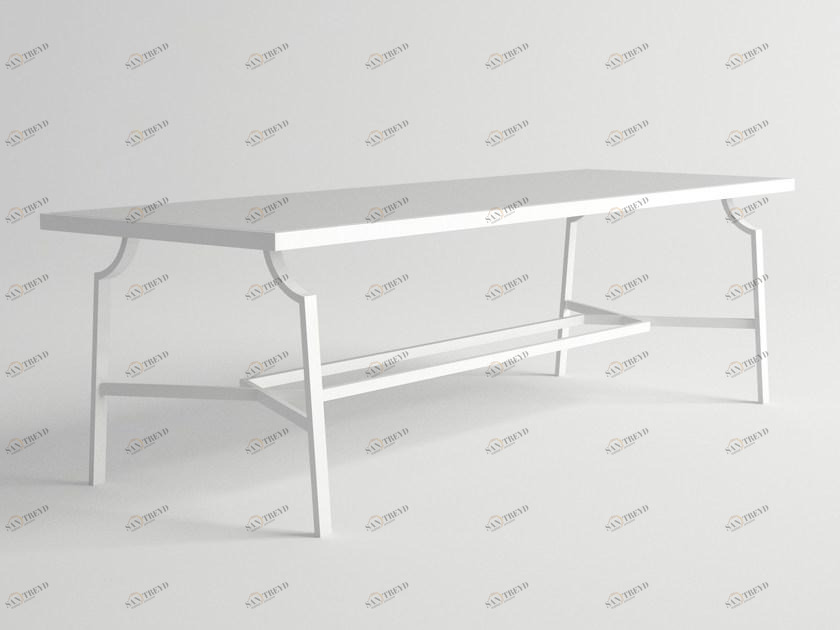 10Deka Прямоугольный алюминиевый садовый стол Agosto sun-id-1493495