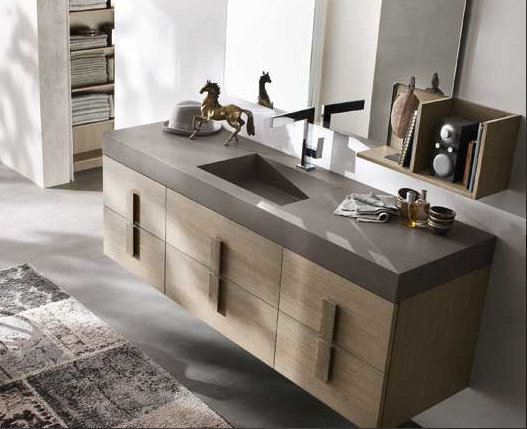 IN01 INDICE Комплект мебели для ванной комнаты 170 см ARDECO Ardeco S. R. L 42797 - Вид №2