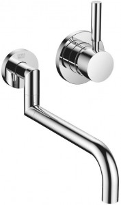 36880625-00 Смеситель настенный с отдельными розетками - хром Dornbracht Meta.02