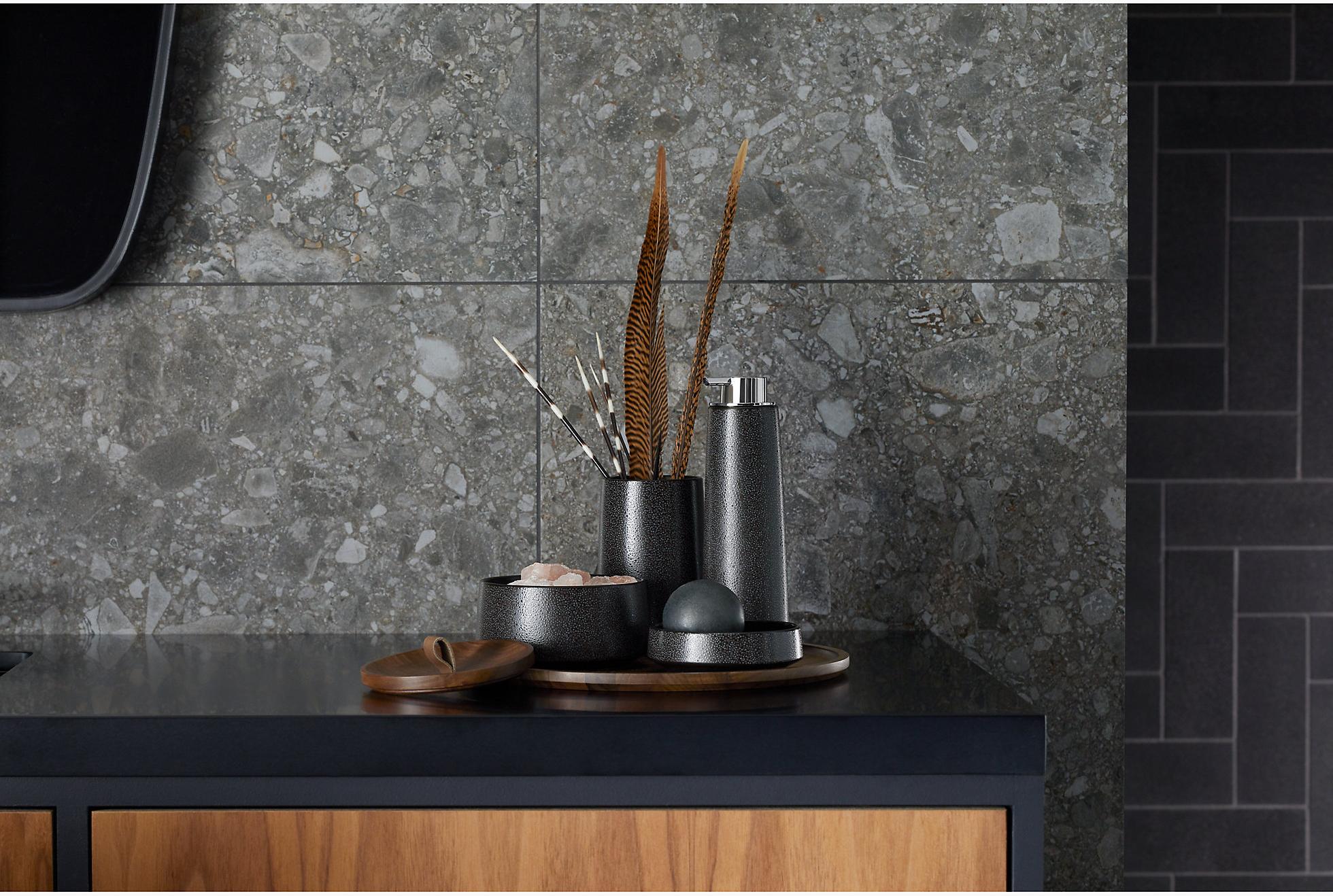 KOHLER Набор из пяти аксессуаров Bente , Ebony Pearl K-29590-TB2-HB1  - Вид №3