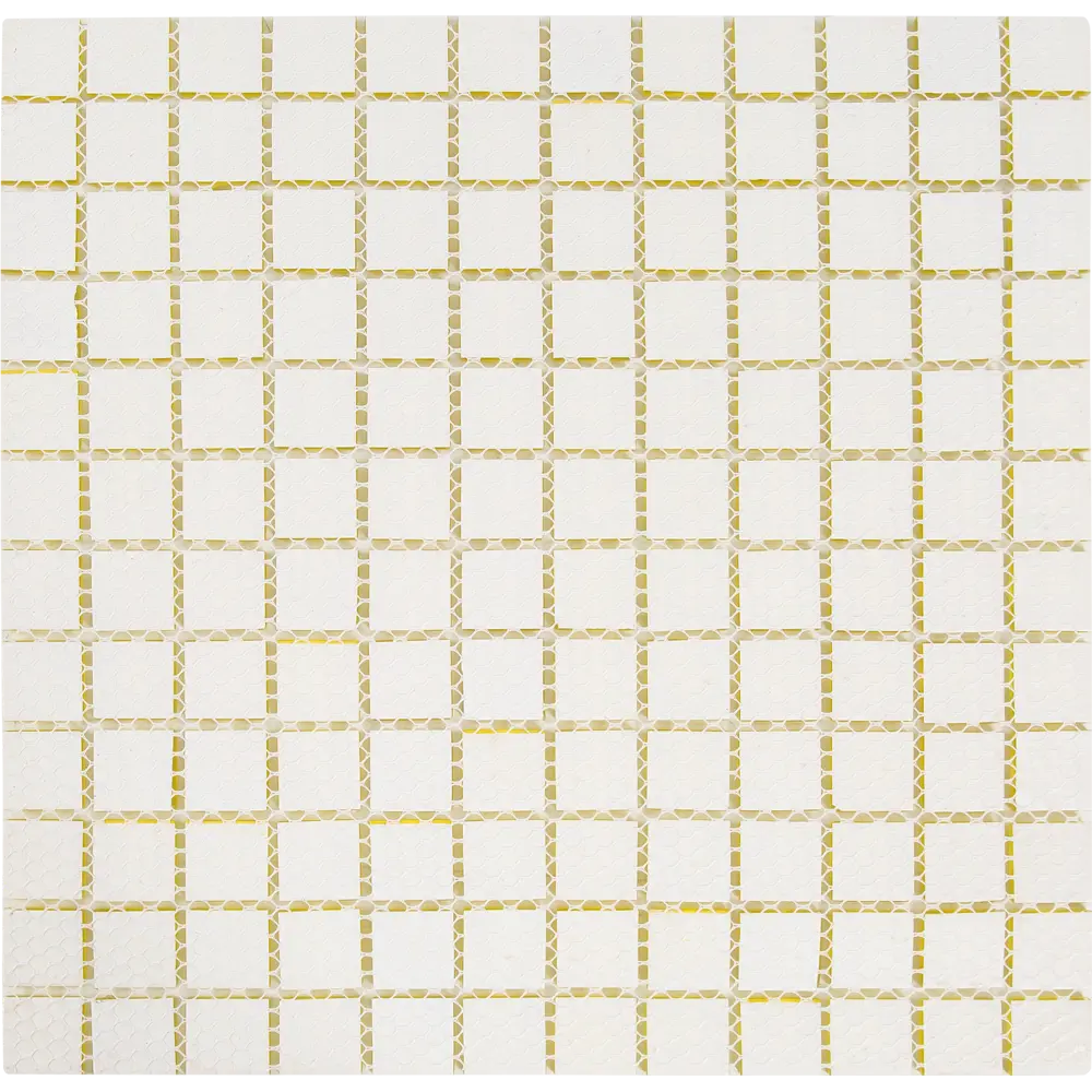 Мозаика стеклянная глянцевая, желтая, 300х300х4 мм Santreyd STLM-2137470 - Вид №2
