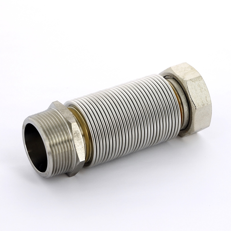 Подводка для воды НВ Flexorapid из нержавеющей стали EMMETI 1"1/2 10-19.5см 02450140 - Вид №1