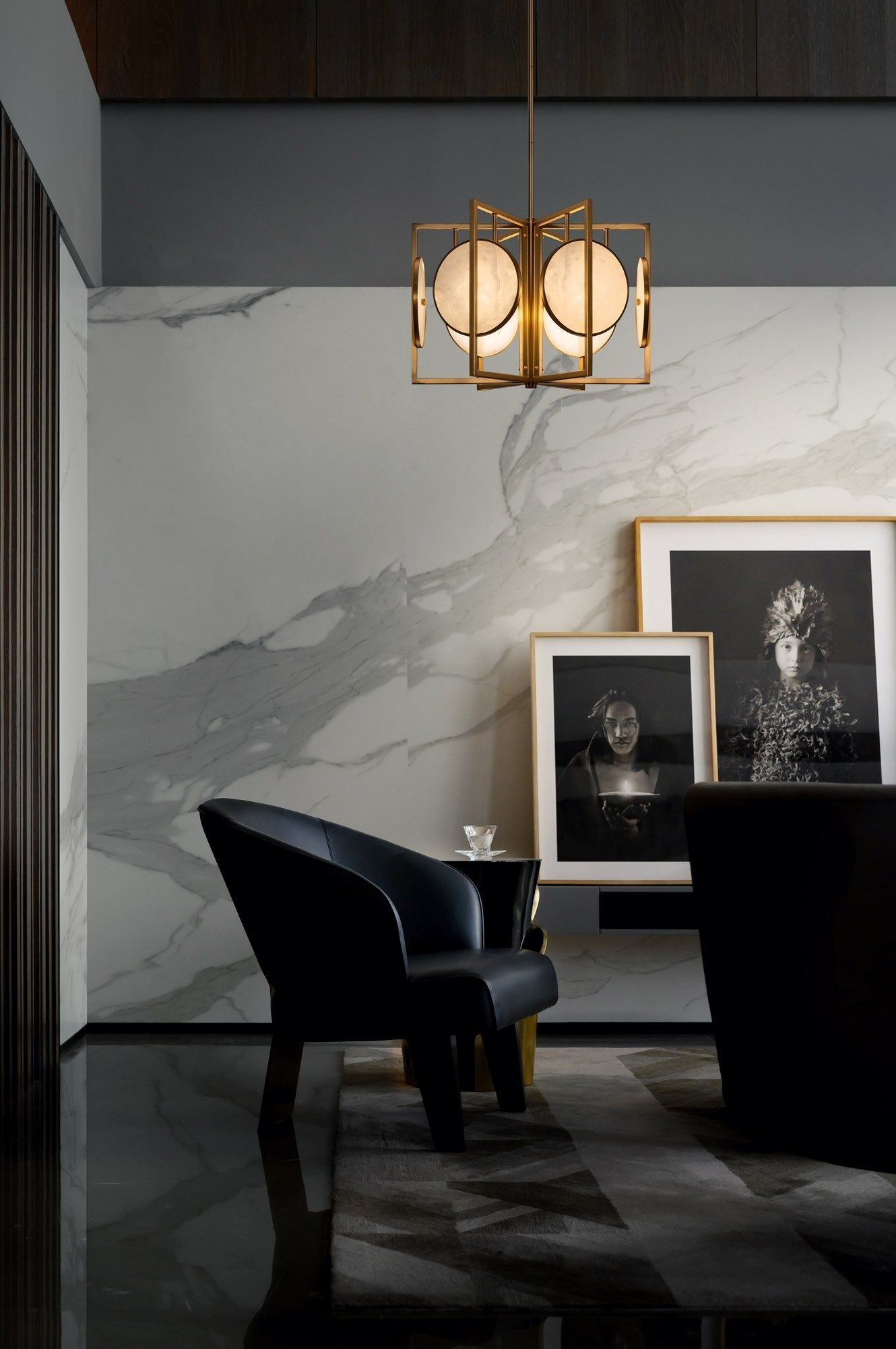 Металлический подвесной светильник Maytoni Marmo ARCH-00094981 - Вид №2