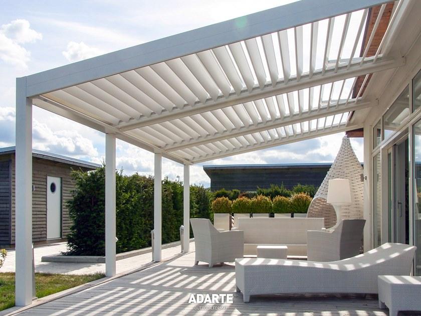ADARTE Алюминиевая пергола с регулируемыми жалюзи  A105  - Вид №8