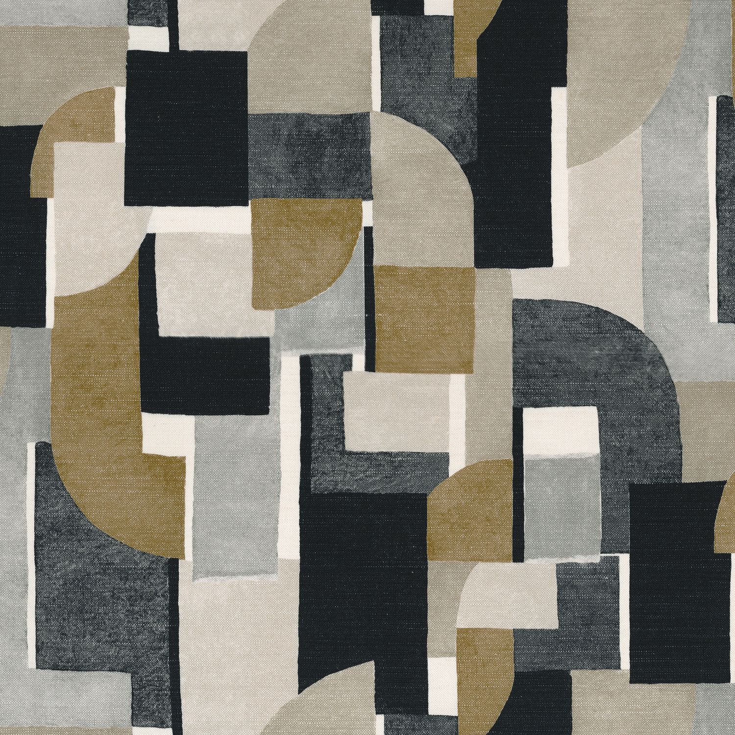 Многоцветная моющаяся ткань из хлопка и льна Casamance Paris Texas ARCH-00000407 - Вид №4