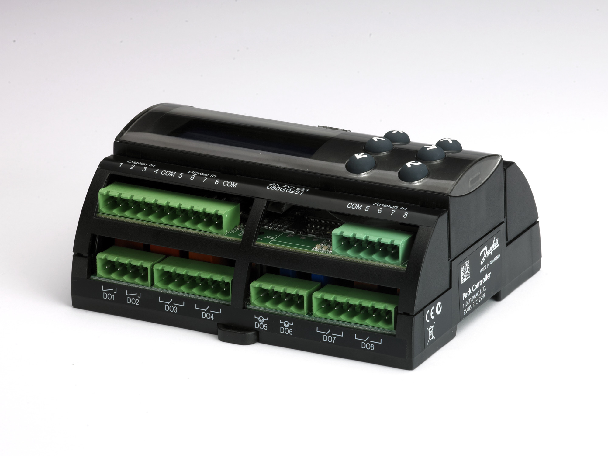 Danfoss AK-PC 551 AK-PC 551 Контроллер давл. и темп. 080G0281  - Вид №8