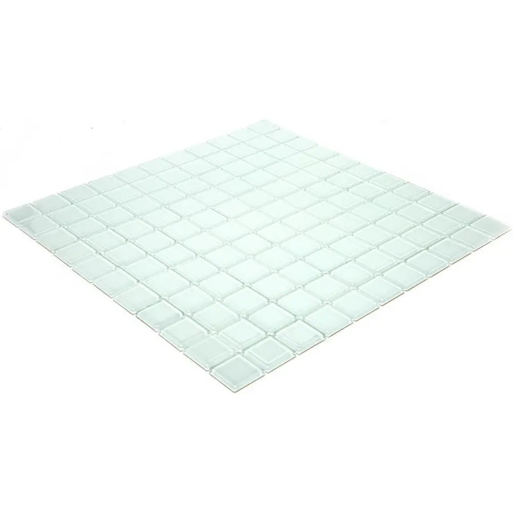Мозаика стеклянная Natural A-055 30x30 см цвет белый Santreyd STLM-2092390 - Вид №3