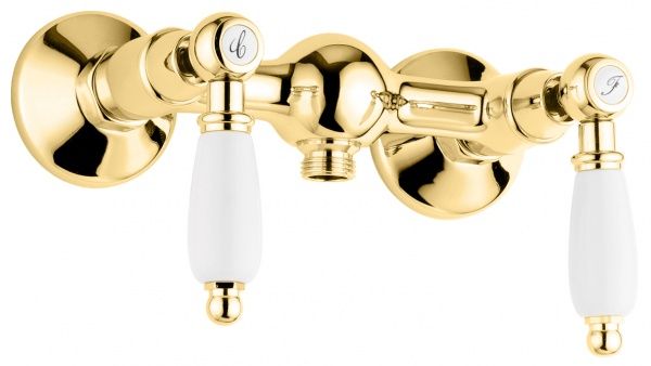 121002OR Смеситель Deco Ceramic для душа, цвет золото EMMEVI Decò ceramic