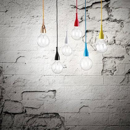 Детский подвесной светильник Minimal Giallo IDEAL LUX  326490 Желтый  - Вид №1