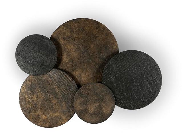 Ethnicraft Круглый журнальный столик из металла sun-id-1428797 - Вид №6