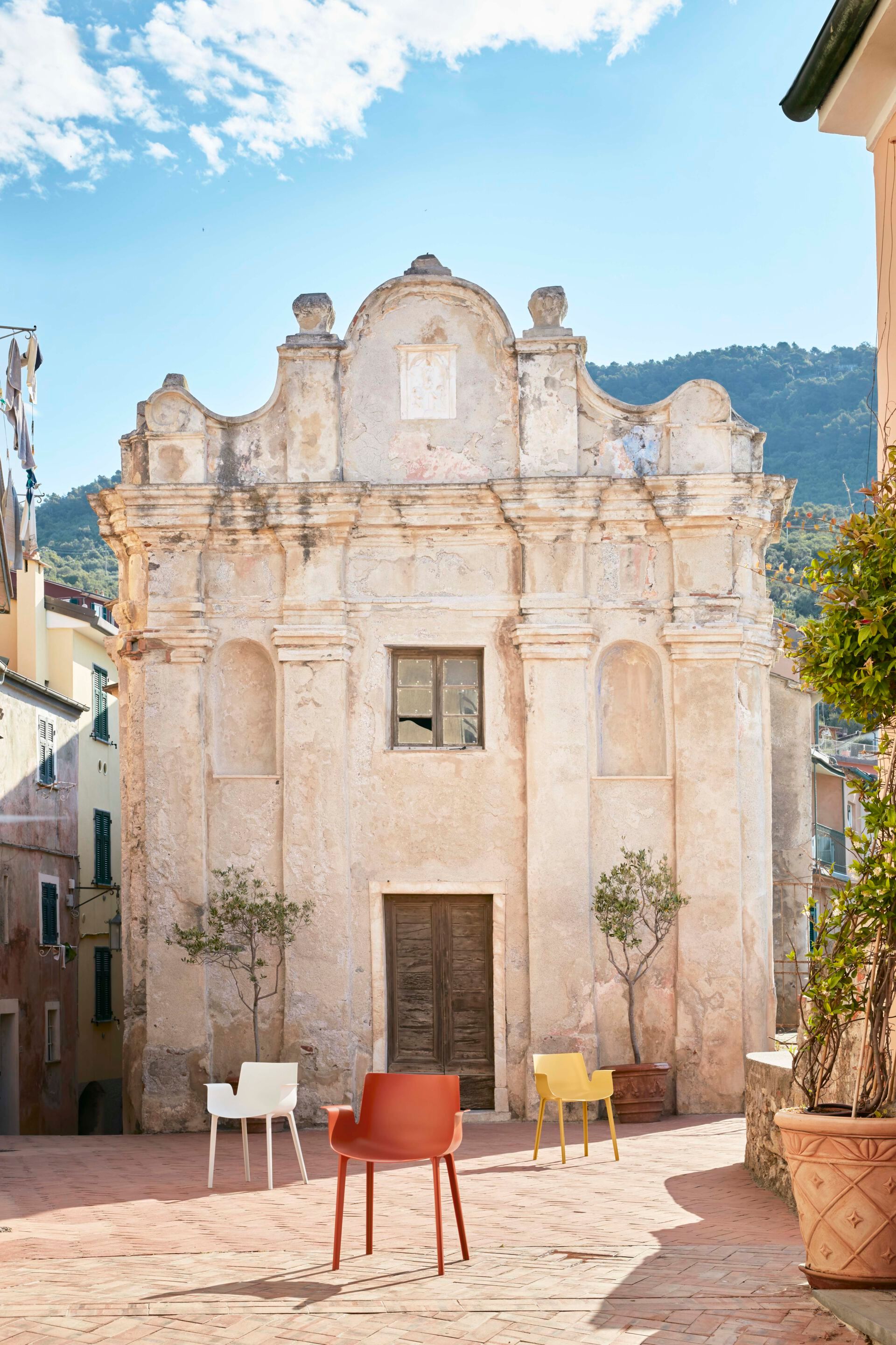 Полимерное кресло с подлокотниками Kartell PIUMA ARCH-00063016 - Вид №21