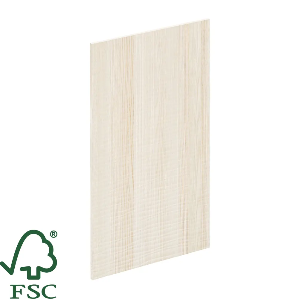 Дверь для шкафа Delinia ID «Бирск» 59.7x102.1 см, ЛДСП, цвет бежевый STLM-2083819