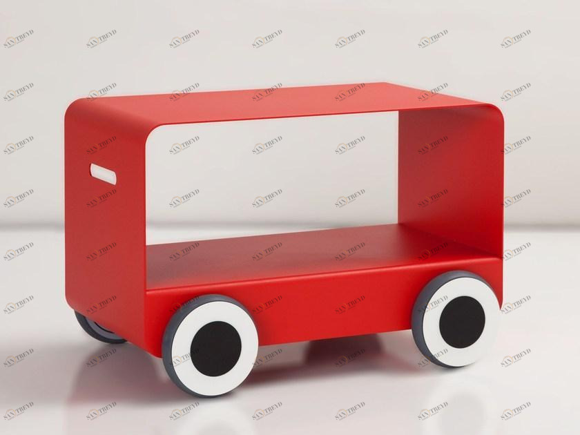 Стол журнальный из стали на колесиках Fireplace Santreyd sun-id-1404905