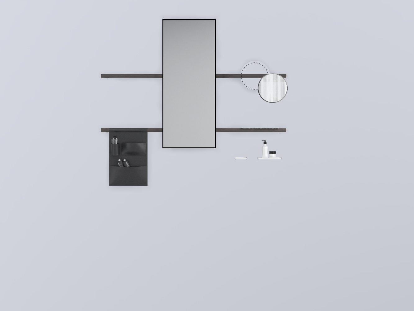 SWSTRE-RG+SWSPR-NM+SWSPI-NM+SWM10-BI+SWM20-BI+SWSCR-NE . прямоугольный дерево cielo Siwa Ceramica Cielo