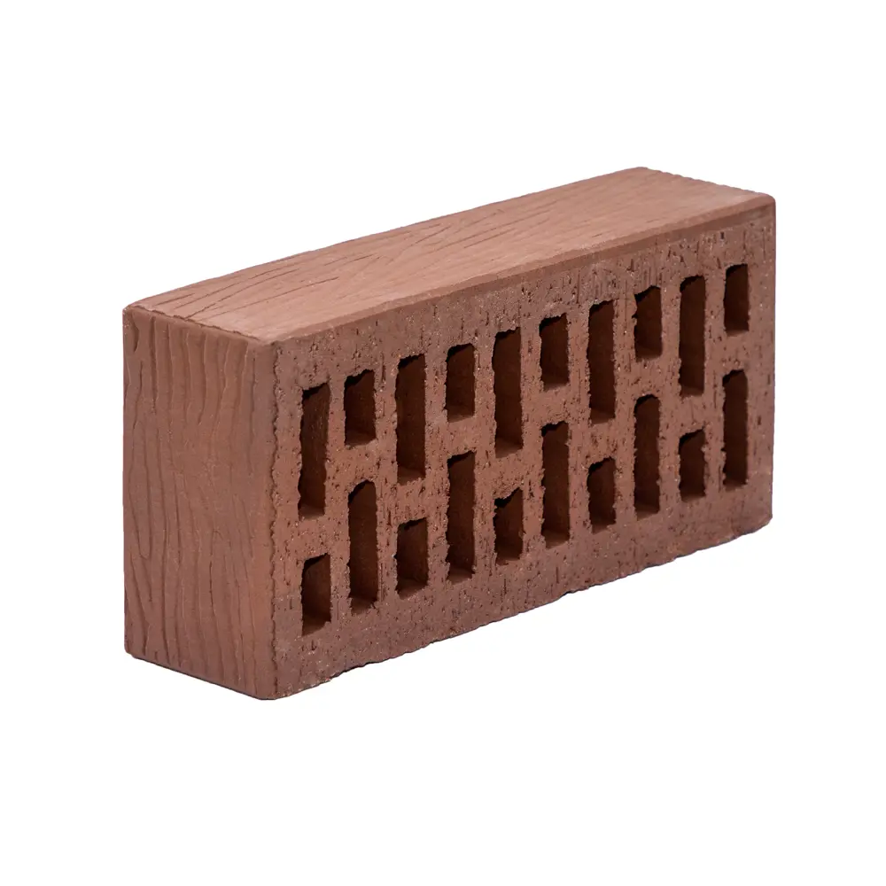 Кирпич облицовочный Керамин М150 коричневый рифленый 250x120x65 мм 1 НФ STLM-2141549 - Вид №1