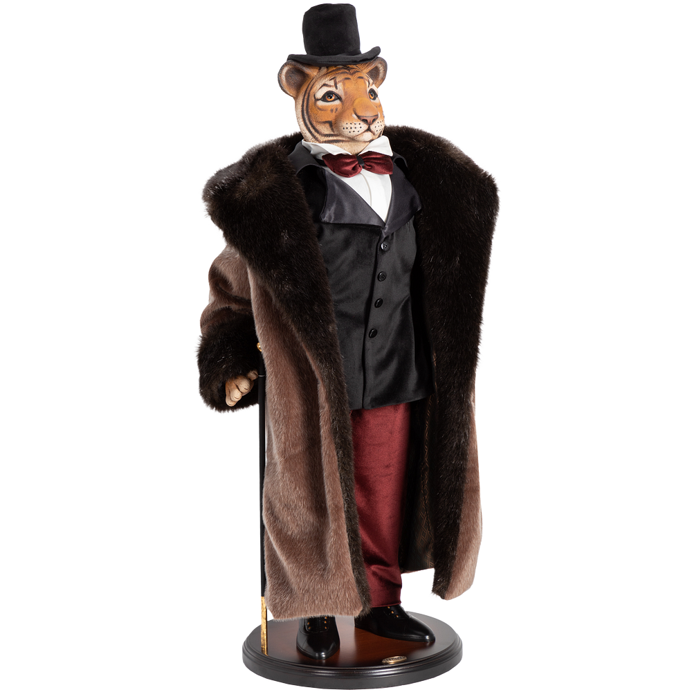 76131 Коллекционная кукла Тигр Клод Моэт BOGACHO 4627196597549 - Вид №9