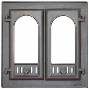 Дверца каминная 2-х створчатая LK 301