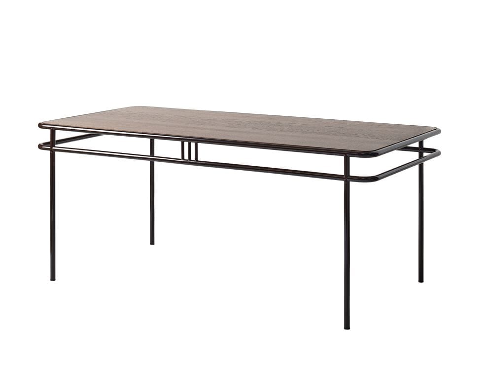 Прямоугольный обеденный стол из стали и дерева Tolix UD ARCH-00099378