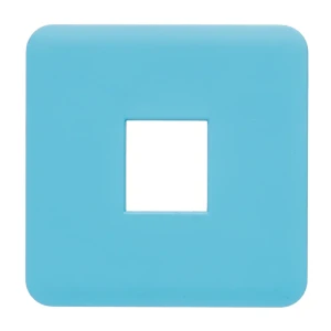 Накладка для телефонной розетки Lexman Cosy RJ11-12-45, цвет бирюзовый