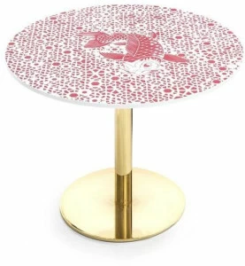 Moroso Журнальный столик со столешницей из Corian® и стальным основанием Sushi edition