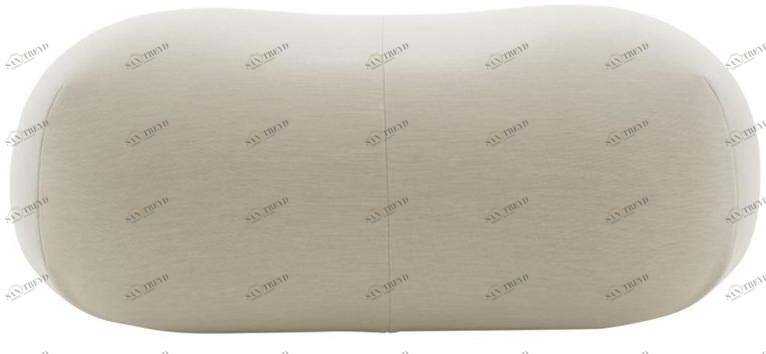 Ligne Roset Прямоугольный пуф из ткани Pukka 18030305