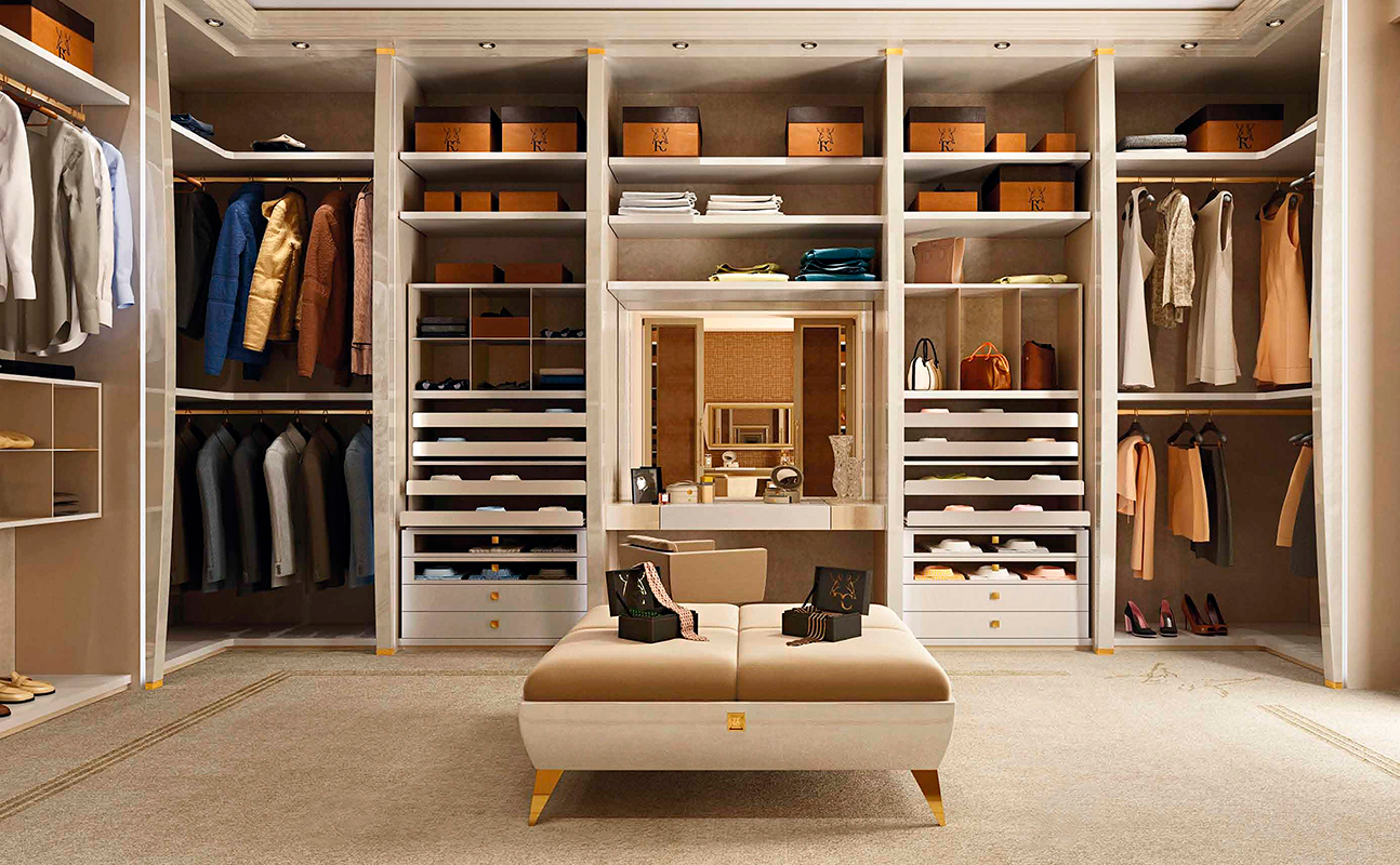 Гардеробная  RAMPOLDI LUM CABINA ARMADIO LUMIERE