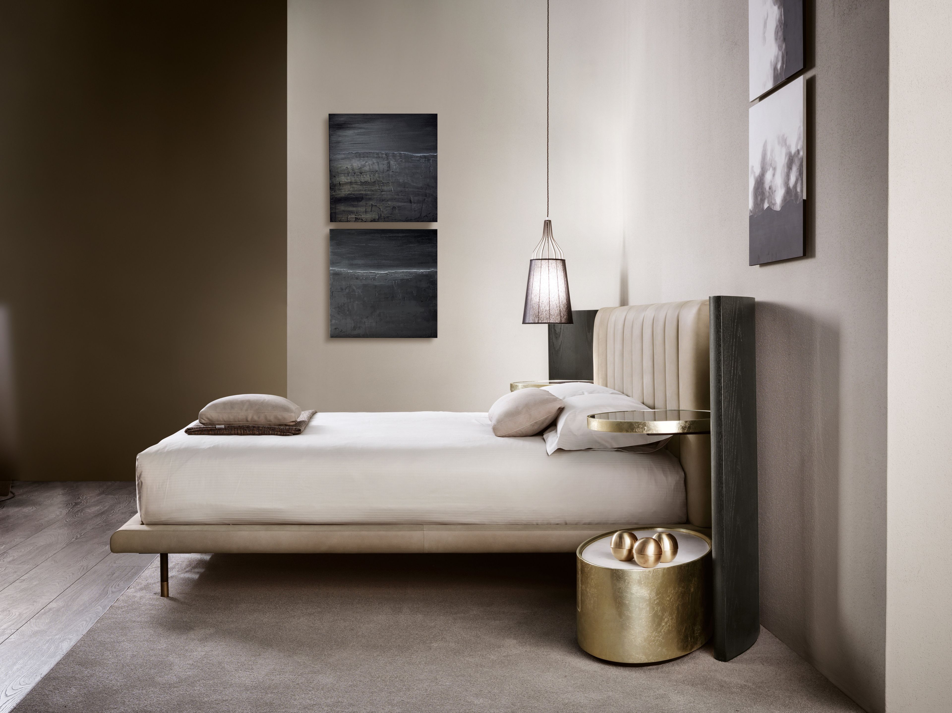 Кожаная мягкая кровать Cantori ARCH-00093681 - Вид №2