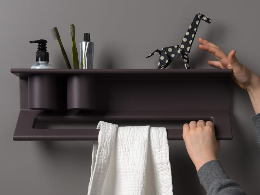 Алюминиевая полка для ванной EVER Life Design Lissom ARCH-00050098