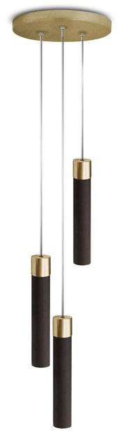 Abrissi Подвесной светильник ручной работы из кожи Forte 11225 Forté - Вид №5