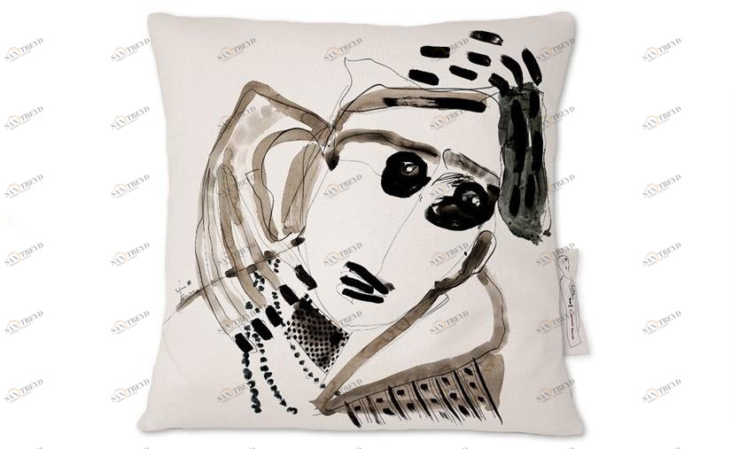 Kiasmo Квадратная подушка из льна Amarcord Kca06