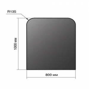 Везувий Лист напольный 1000*800*2 R135