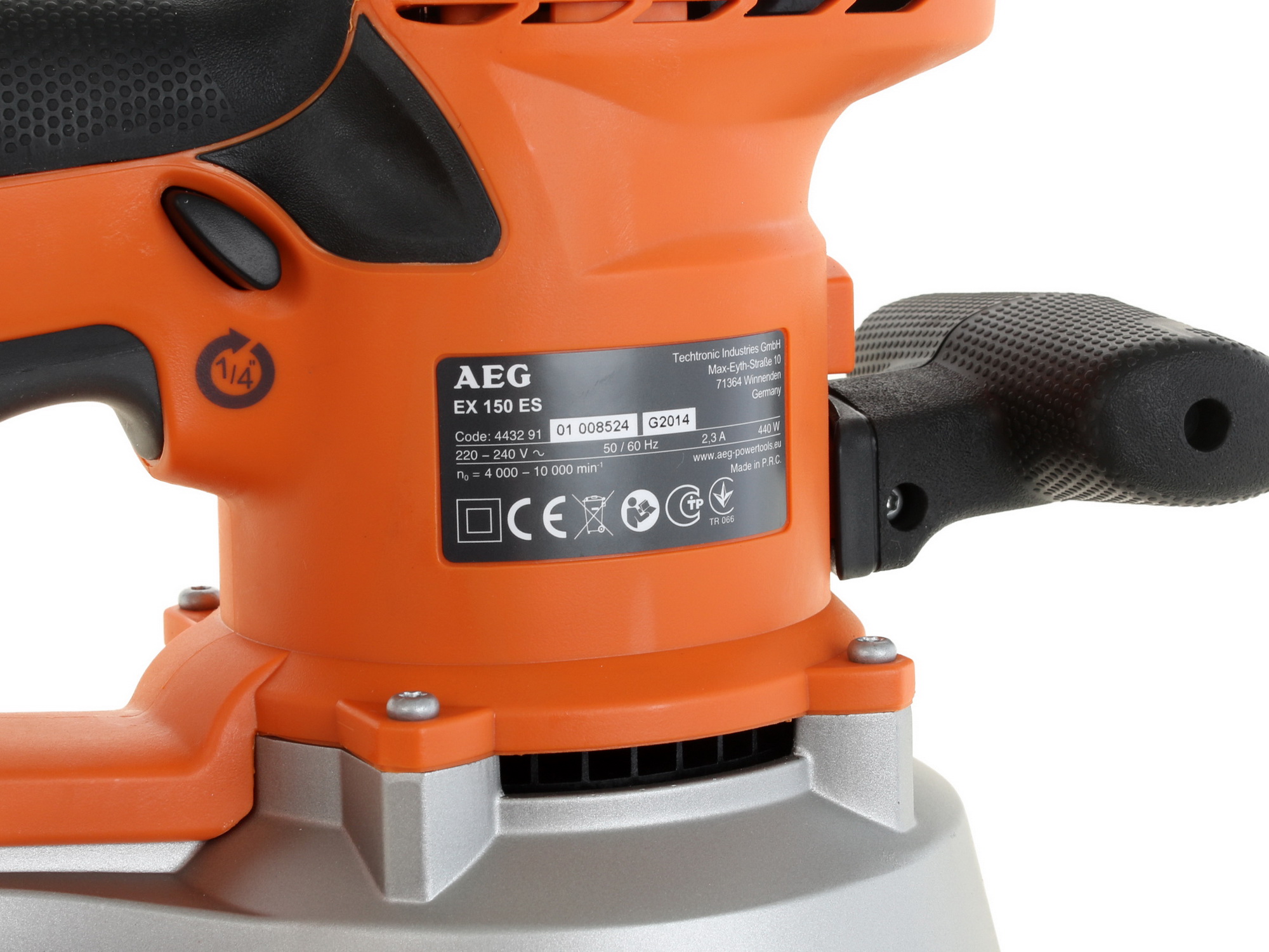 Эксцентриковая шлифмашинка AEG EX 150 ES 1064677 STDN-0148572 - Вид №3